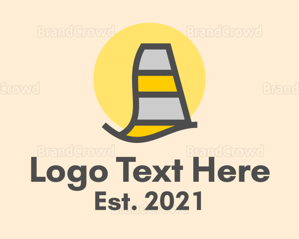 Construction Traffic Cone Logo