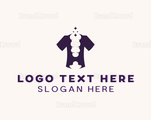 Bubble T-shirt Laundromat Logo