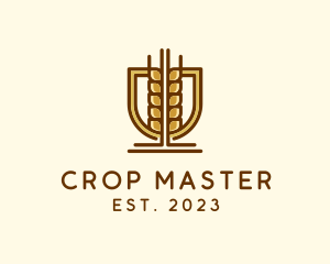 Wheat Harvest Agriculture logo design