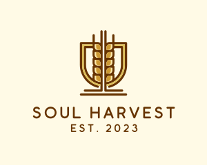 Wheat Harvest Agriculture logo design