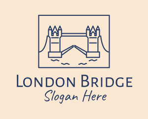 London - London Tower Bridge logo design