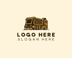 Construction - Construction Dump Truck logo design