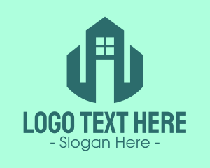 Building - Professional Green Building logo design