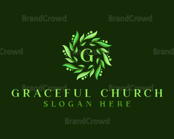 Natural Leaf Plant Logo