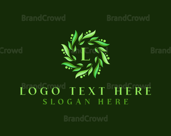 Natural Leaf Plant Logo