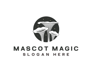 Magical Mushroom Psychedelic logo design