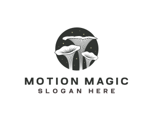 Magical Mushroom Psychedelic logo design