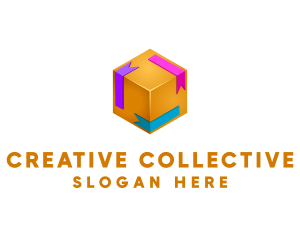 Creative Agency Cube  logo design