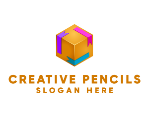 Creative Agency Cube  logo design