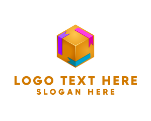 Letter MM - Creative Agency Cube logo design