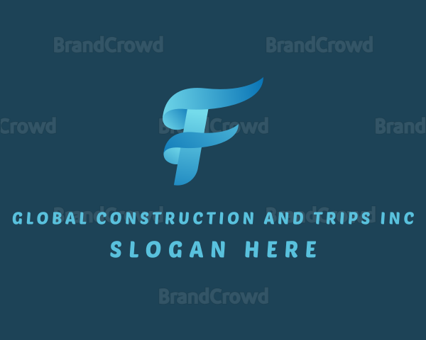 Startup Letter F Company Logo