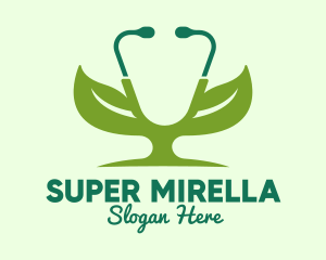Herbal - Natural Medical Check Up logo design