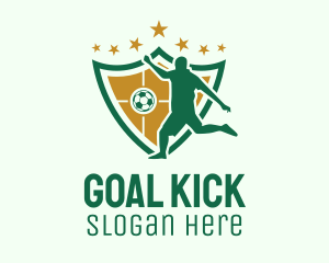 Soccer Team Player  logo design