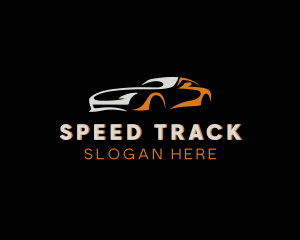 Racing Car Automobile Logo