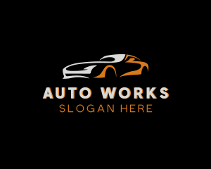 Automobile - Racing Car Automobile logo design