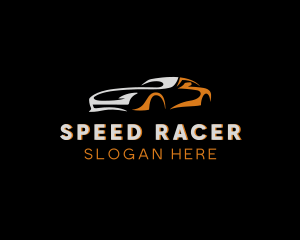 Race - Racing Car Automobile logo design