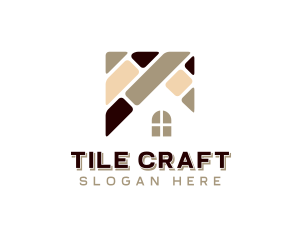 Tile Flooring Pavement logo design