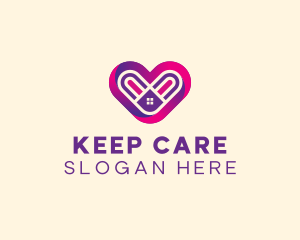 Love Home Care logo design