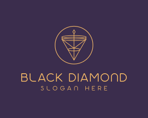 Luxurious Cone Pendant logo design