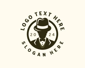 Grooming - Bowtie Gentleman Hipster logo design