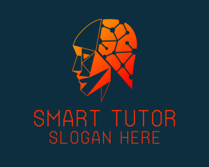 Tutor - AI Network Digital Technology logo design