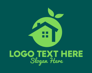 Fresh - Fresh Green Home logo design