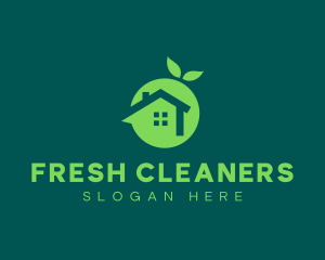 Fresh Green Home logo design