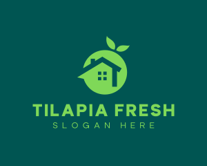 Fresh Green Home logo design