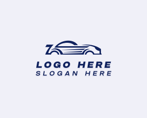 Automobile Race Car Logo