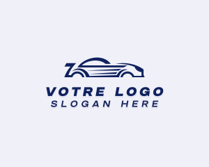 Automobile Race Car Logo