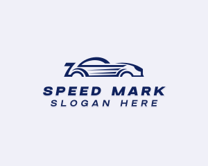 Automobile Race Car logo design