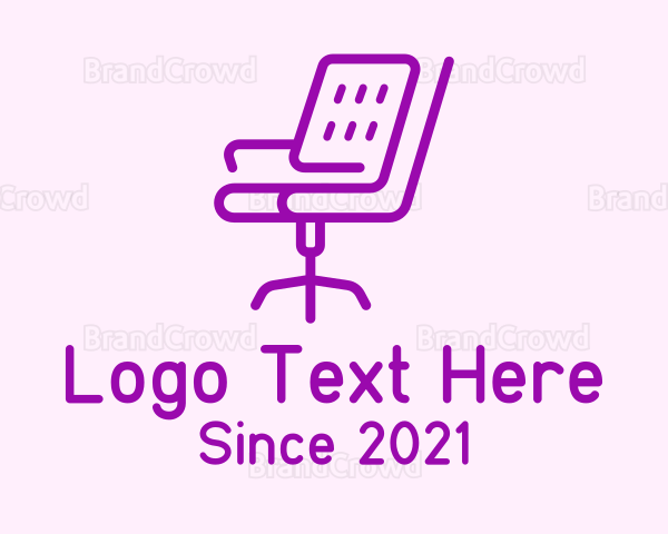 Purple Recliner Chair Logo