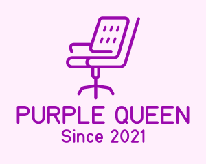 Purple Recliner Chair logo design