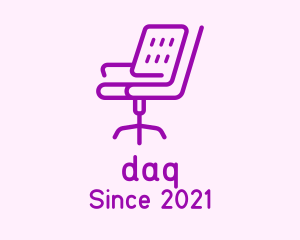 Purple Recliner Chair logo design