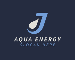 Hydropower - Water Hydroelectric Energy logo design