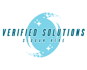 Cleaning Water Splash logo design