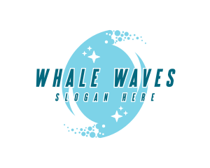 Cleaning Water Splash logo design