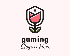 House Rose Gardening Logo