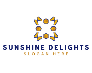 Sunshine - Cube Star Engineer logo design
