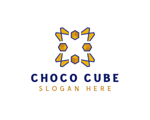 Cube Star Engineer logo design