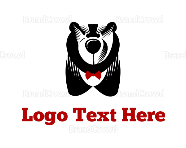 Big Bear & Bowtie Logo