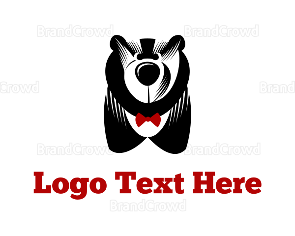 Big Bear & Bowtie Logo