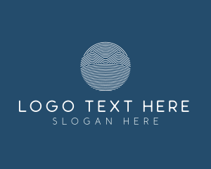 Waves - Tech Wave Motion logo design