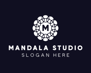 Mandala - Mandala Telecom Network logo design