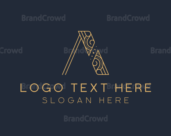 Upscale Brand Letter A Logo