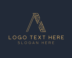 Company - Upscale Brand Letter A logo design