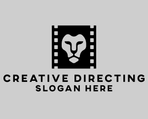 Directing - Lion Film Production logo design