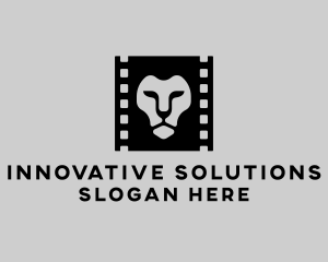 Lion Film Production logo design