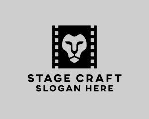 Lion Film Production logo design