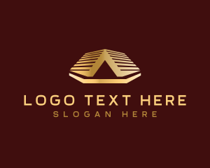 Real Estate - Luxury Roof Construction logo design